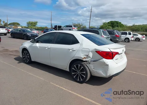2017 Toyota Corolla Se Special Edition из США, поврежденный, VIN 5YFBURHEXHP581929
